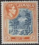 Aron R. Halberstam Philatelists Ltd.; British Commonwealth Stamps: JAMAICA - KGVI; Scott: 127b; SG: 132; Condition: VF NH