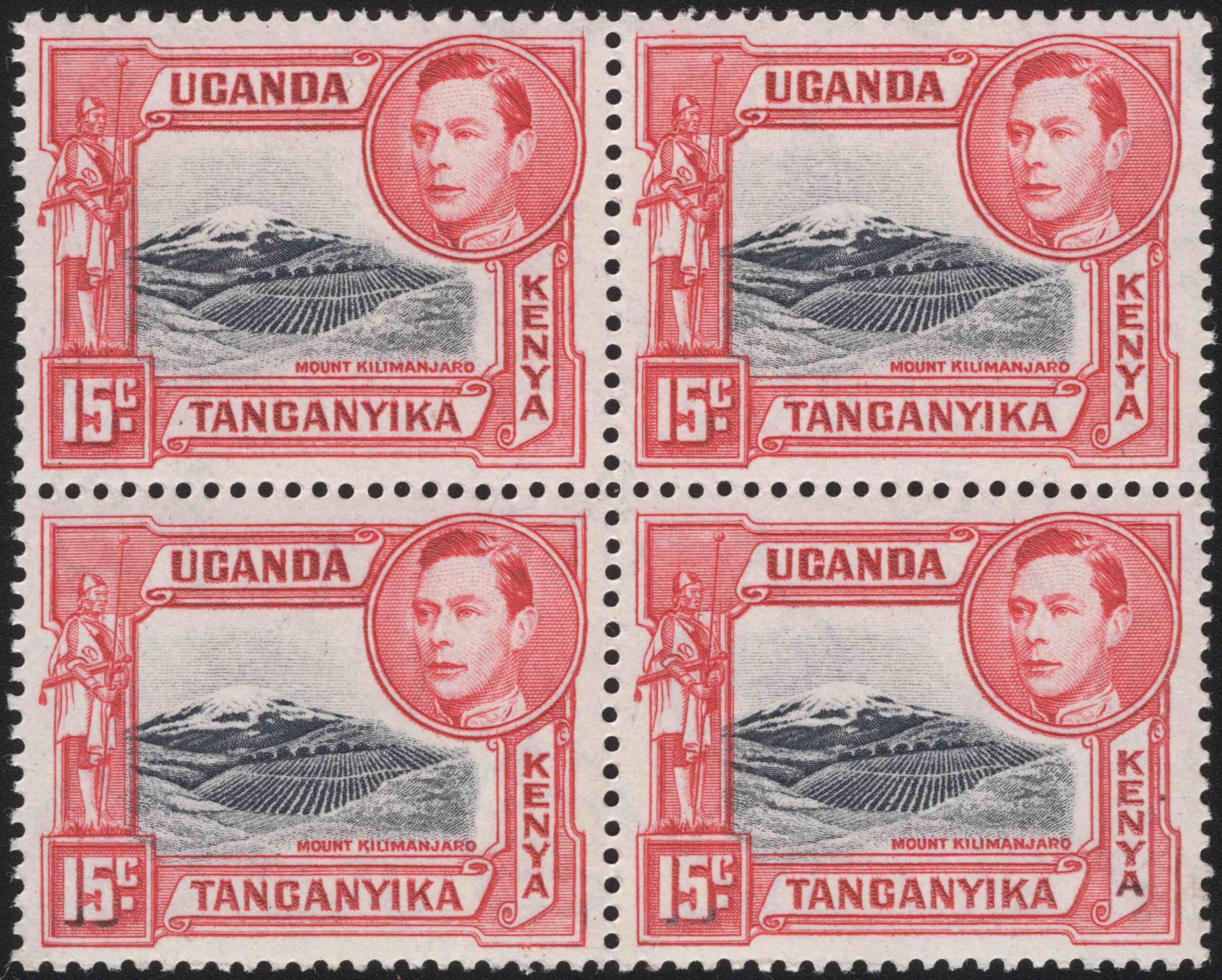Aron R. Halberstam Philatelists Ltd.; British Commonwealth Stamps: KENYA (K.U.T.) - KGV; Scott: 53; SG: 117; Condition: VF NH