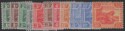 Aron R. Halberstam Philatelists Ltd.; British Commonwealth Stamps: MALAYA F.M.S. - ; Scott: 38-48; SG: none; Condition: F-VF LH