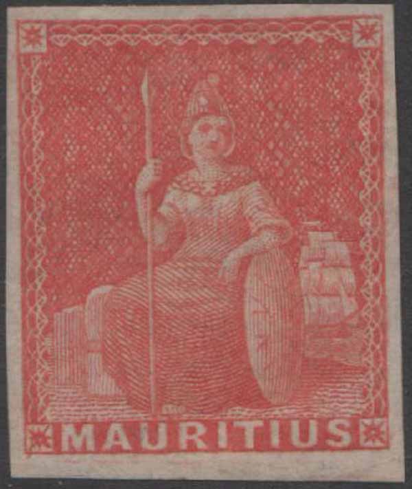 Aron R. Halberstam Philatelists Ltd.; British Commonwealth Stamps: MAURITIUS - QV; Scott: 10; SG: 28; Condition: VF H