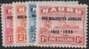 Aron R. Halberstam Philatelists Ltd.; British Commonwealth Stamps: NAURU - KGV; Scott: 31-34; SG: 40-43; Condition: VF LH