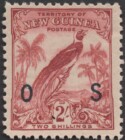 Aron R. Halberstam Philatelists Ltd.; British Commonwealth Stamps: NEW GUINEA - KGV; Scott: O34; SG: O53; Condition: VF NH