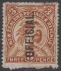 Aron R. Halberstam Philatelists Ltd.; British Commonwealth Stamps: NEW ZEALAND - KEVII; Scott: O26; SG: O63; Condition: F-VF H