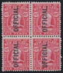 Aron R. Halberstam Philatelists Ltd.; British Commonwealth Stamps: NEW ZEALAND - KEVII; Scott: O36; SG: O75; Condition: F-VF NH+LH