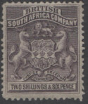 Aron R. Halberstam Philatelists Ltd.; British Commonwealth Stamps: RHODESIA - QV; Scott: 11; SG: 6; Condition: VF H
