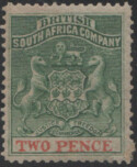 Aron R. Halberstam Philatelists Ltd.; British Commonwealth Stamps: RHODESIA - QV; Scott: 3; SG: 20; Condition: F-VF H