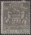 Aron R. Halberstam Philatelists Ltd.; British Commonwealth Stamps: RHODESIA - QV; Scott: 4; SG: 21; Condition: F-VF H
