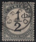 Aron R. Halberstam Philatelists Ltd.; British Commonwealth Stamps: TRINIDAD - ; Scott: J1; SG: D1; Condition: F-VF U