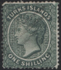 Aron R. Halberstam Philatelists Ltd.; British Commonwealth Stamps: TURKS - QV; Scott: 42; SG: 52; Condition: F-VF U