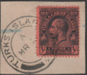 Aron R. Halberstam Philatelists Ltd.; British Commonwealth Stamps: TURKS AND CAICOS - KGV; Scott: 57; SG: 175; Condition: VF U