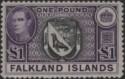 Aron R. Halberstam Philatelists Ltd.; British Commonwealth Stamps: FALKLAND ISLANDS - KGVI; Scott: 96; SG: 163; Condition: VF NH