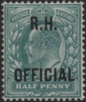 Aron R. Halberstam Philatelists Ltd.; British Commonwealth Stamps: GREAT BRITAIN - KEVII; Scott: O63; SG: O91; Condition: VF LH