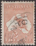 Aron R. Halberstam Philatelists Ltd.; British Commonwealth Stamps: AUSTRALIA - KGV; Scott: 7; SG: 8; Condition: F-VF U