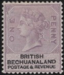 Aron R. Halberstam Philatelists Ltd.; British Commonwealth Stamps: BECHUANALAND - QV; Scott: 11; SG: 10; Condition: VF LH