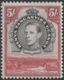 Aron R. Halberstam Philatelists Ltd.; British Commonwealth Stamps: KENYA (K.U.T.) - KGVI; Scott: 83; SG: 148b; Condition: VF NH