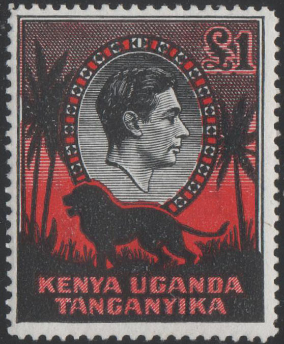 Aron R. Halberstam Philatelists Ltd.; British Commonwealth Stamps: KENYA (K.U.T.) - KGVI; Scott: 85; SG: 150a; Condition: F-VF NH