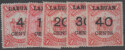 Aron R. Halberstam Philatelists Ltd.; British Commonwealth Stamps: LABUAN - ; Scott: 58-62; SG: 75-79; Condition: VF LH