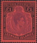 Aron R. Halberstam Philatelists Ltd.; British Commonwealth Stamps: LEEWARD ISLANDS - KGVI; Scott: 115; SG: 114c; Condition: VF NH