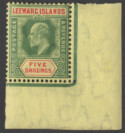Aron R. Halberstam Philatelists Ltd.; British Commonwealth Stamps: LEEWARD ISLANDS - KEVII; Scott: 40; SG: 45; Condition: VF NH