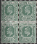 Aron R. Halberstam Philatelists Ltd.; British Commonwealth Stamps: LEEWARD ISLANDS - KEVII; Scott: 42; SG: 37; Condition: VF NH