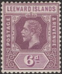 Aron R. Halberstam Philatelists Ltd.; British Commonwealth Stamps: LEEWARD ISLANDS - KGV; Scott: none; SG: 72; Condition: F-VF H