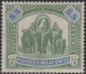 Aron R. Halberstam Philatelists Ltd.; British Commonwealth Stamps: MALAYA F.M.S. - KEVII; Scott: 36; SG: 50; Condition: VF H