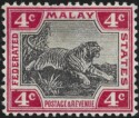Aron R. Halberstam Philatelists Ltd.; British Commonwealth Stamps: MALAYA F.M.S. - KGV; Scott: 28b; SG: 36c; Condition: F-VF H
