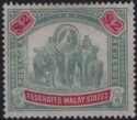 Aron R. Halberstam Philatelists Ltd.; British Commonwealth Stamps: MALAYA F.M.S. - KEVII; Scott: 35; SG: 49; Condition: VF H