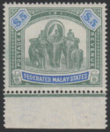 Aron R. Halberstam Philatelists Ltd.; British Commonwealth Stamps: MALAYA F.M.S. - KEVII; Scott: 36; SG: 50; Condition: VF H