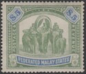 Aron R. Halberstam Philatelists Ltd.; British Commonwealth Stamps: MALAYA F.M.S. - KEVII; Scott: 36; SG: 50; Condition: F-VF LH