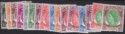 Aron R. Halberstam Philatelists Ltd.; British Commonwealth Stamps: MALAYA PENANG - QEII; Scott: 29-44; SG: 28-43; Condition: VF NH