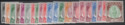 Aron R. Halberstam Philatelists Ltd.; British Commonwealth Stamps: MALAYA PERAK - KGVI; Scott: 105-125; SG: 128-148; Condition: F-VF NH