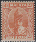 Aron R. Halberstam Philatelists Ltd.; British Commonwealth Stamps: MALAYA PERAK - KGVI; Scott: 86; SG: 107; Condition: VF LH