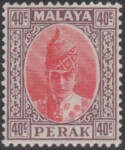 Aron R. Halberstam Philatelists Ltd.; British Commonwealth Stamps: MALAYA PERAK - KGVI; Scott: 94; SG: 117; Condition: VF NH