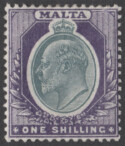 Aron R. Halberstam Philatelists Ltd.; British Commonwealth Stamps: MALTA - KEVII; Scott: 27; SG: 44; Condition: F-VF LH
