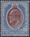 Aron R. Halberstam Philatelists Ltd.; British Commonwealth Stamps: MALTA - KEVII; Scott: 35; SG: 52; Condition: VF NH