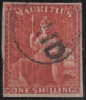 Aron R. Halberstam Philatelists Ltd.; British Commonwealth Stamps: MAURITIUS - QV; Scott: 19; SG: 34; Condition: VF U