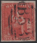 Aron R. Halberstam Philatelists Ltd.; British Commonwealth Stamps: MAURITIUS - QV; Scott: 19; SG: 34; Condition: VF U