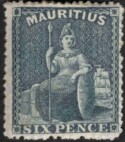 Aron R. Halberstam Philatelists Ltd.; British Commonwealth Stamps: MAURITIUS - QV; Scott: 20; SG: 33; Condition: VF H