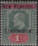 Aron R. Halberstam Philatelists Ltd.; British Commonwealth Stamps: NEW HEBRIDES - KEVII; Scott: 6; SG: 9; Condition: VF LH