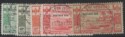 Aron R. Halberstam Philatelists Ltd.; British Commonwealth Stamps: NEW HEBRIDES - KGVI; Scott: J6-10; SG: D6-10; Condition: VF U