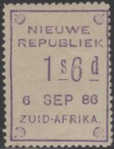 Aron R. Halberstam Philatelists Ltd.; British Commonwealth Stamps: NEW REPUBLIC - QV; Scott: none; SG: 41; Condition: VF H