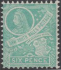 Aron R. Halberstam Philatelists Ltd.; British Commonwealth Stamps: NEW SOUTH WALES - QV; Scott: 105; SG: 307; Condition: F-VF LH