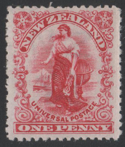 Aron R. Halberstam Philatelists Ltd.; British Commonwealth Stamps: NEW ZEALAND - QV; Scott: 108; SG: 303; Condition: VF NH