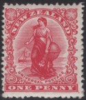 Aron R. Halberstam Philatelists Ltd.; British Commonwealth Stamps: NEW ZEALAND - QV; Scott: 129; SG: 386; Condition: F-VF LH