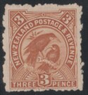 Aron R. Halberstam Philatelists Ltd.; British Commonwealth Stamps: NEW ZEALAND - QV; Scott: 89; SG: 261; Condition: VF H