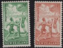 Aron R. Halberstam Philatelists Ltd.; British Commonwealth Stamps: NEW ZEALAND - KGV; Scott: B16-17; SG: 626-627; Condition: VF NH