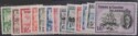 Aron R. Halberstam Philatelists Ltd.; British Commonwealth Stamps: TURKS AND CAICOS - KGVI; Scott: 105-117; SG: 221-233; Condition: VF LH