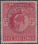 Aron R. Halberstam Philatelists Ltd.; British Commonwealth Stamps: GREAT BRITAIN - KEVII; Scott: 140; SG: 263; Condition: XF U