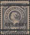 Aron R. Halberstam Philatelists Ltd.; British Commonwealth Stamps: NEWFOUNDLAND - QV; Scott: 75; SG: 80; Condition: F-VF H